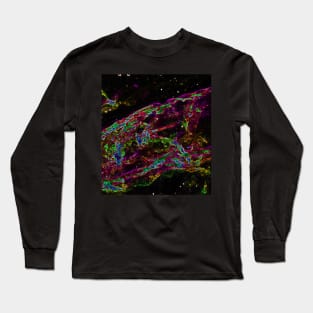 Black Panther Art - Glowing Edges 419 Long Sleeve T-Shirt